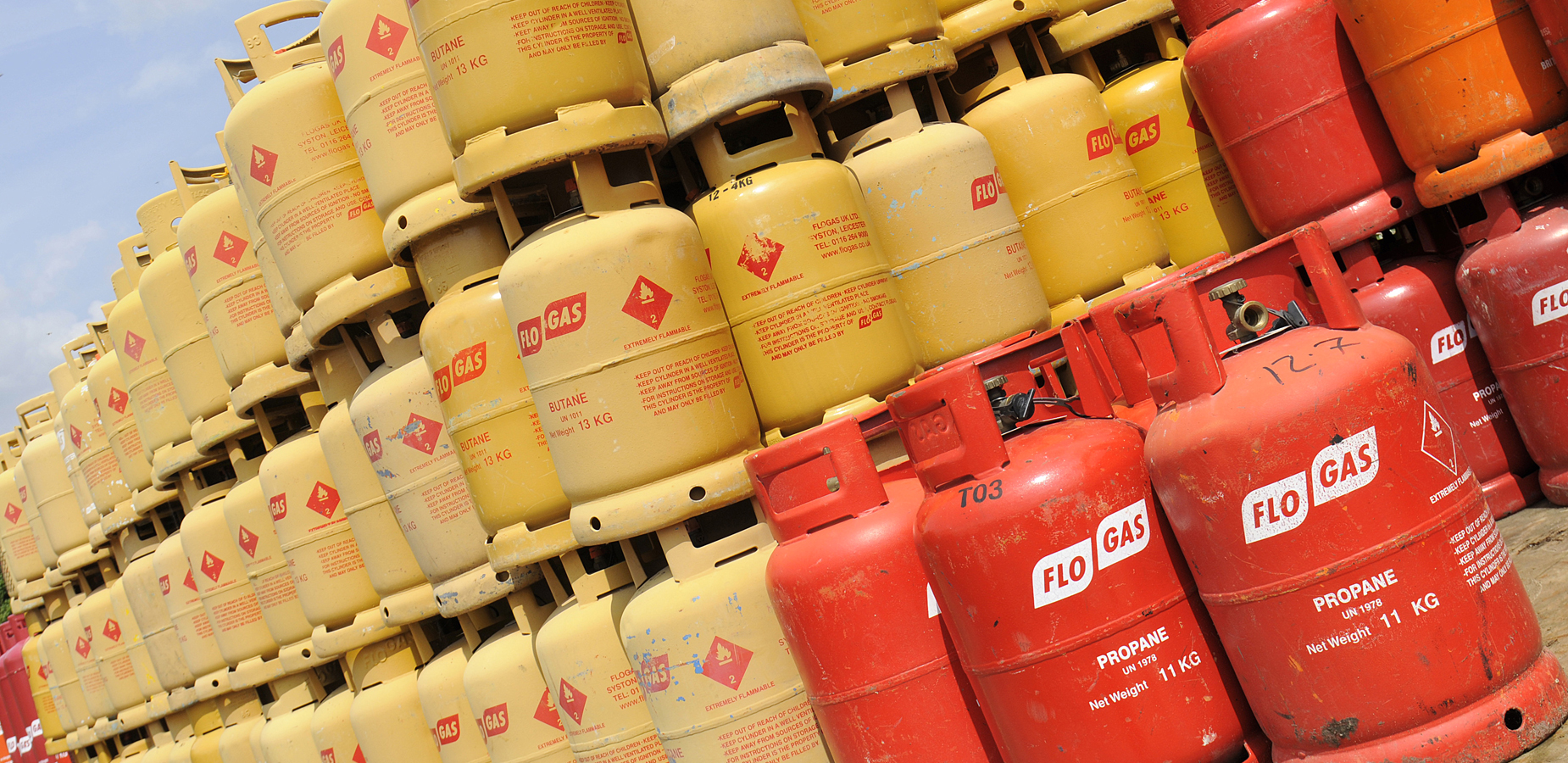 FLOGAS Gas Bottle supplier bottle deliveries GSS Essex Propane & Butane Bottles