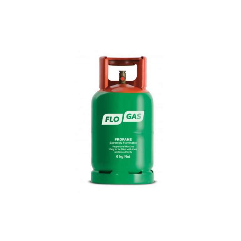 6 kg bottle of Flogas Leisure gas (propane) Buy online from GSS Gas Essex